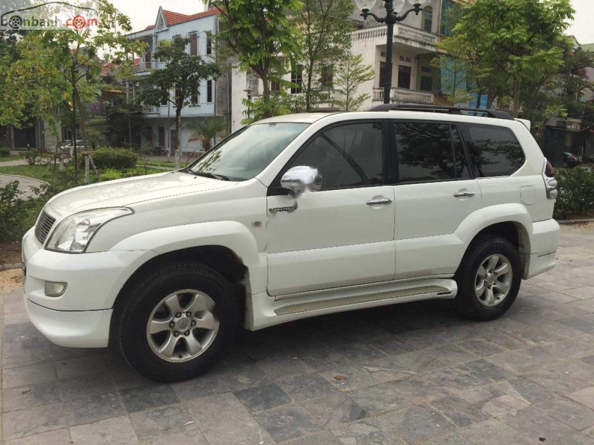 Toyota Prado VX 4.0 AT 2005 - Bán Toyota Prado VX 4.0 AT năm 2005, màu trắng, nhập khẩu 