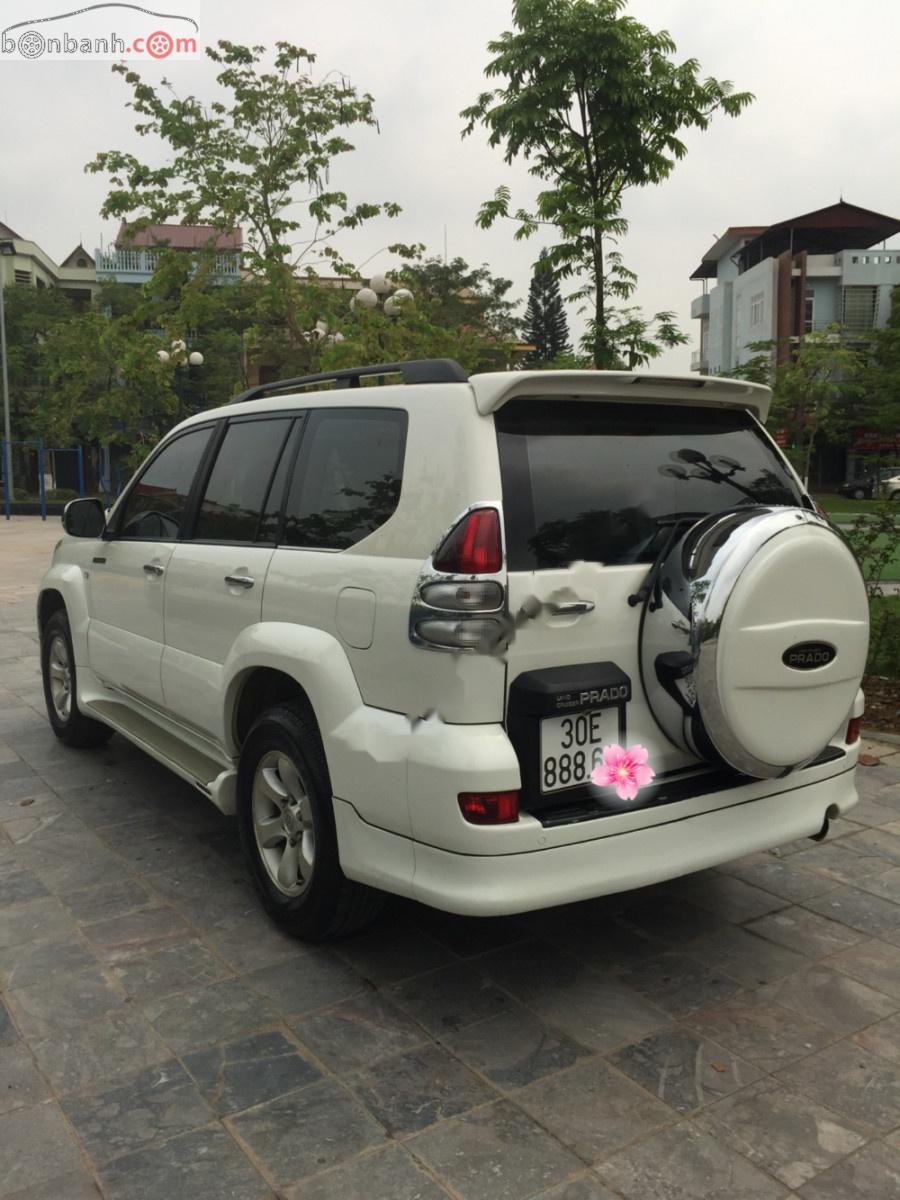 Toyota Prado VX 4.0 AT 2005 - Bán Toyota Prado VX 4.0 AT năm 2005, màu trắng, nhập khẩu 