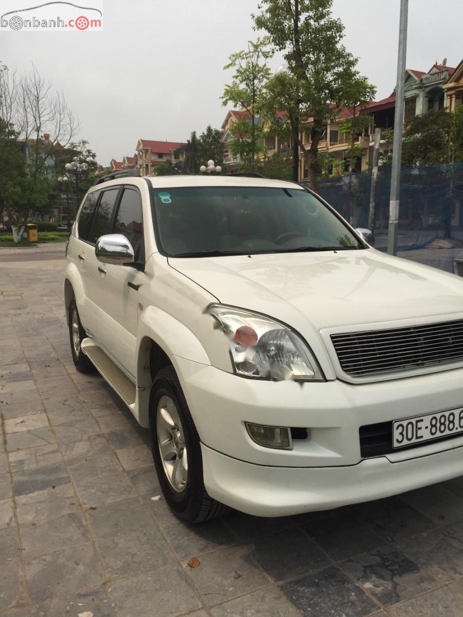 Toyota Prado VX 4.0 AT 2005 - Bán Toyota Prado VX 4.0 AT năm 2005, màu trắng, nhập khẩu 