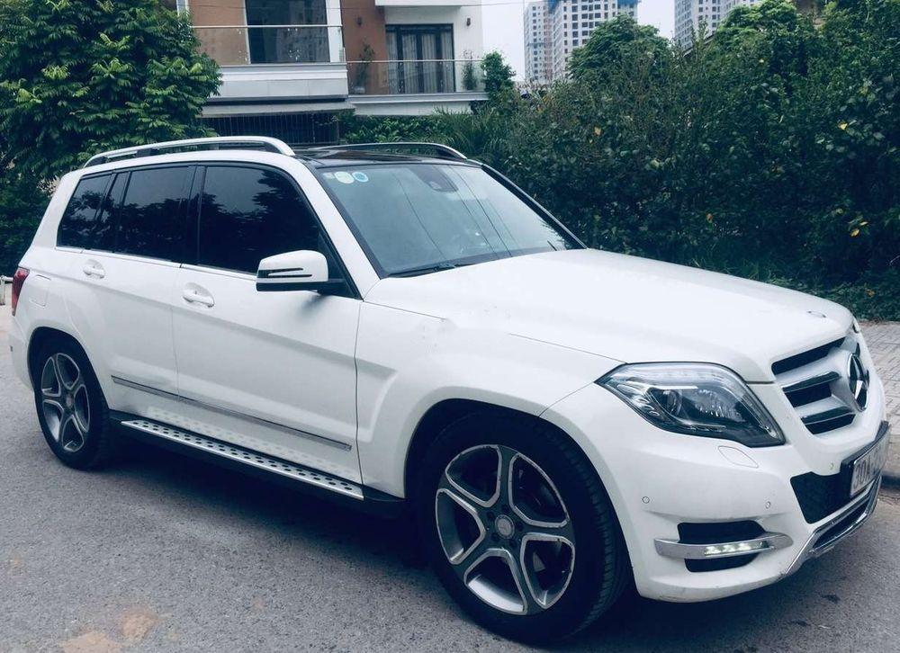 Mercedes-Benz GLK Class 220 CDI  2015 - Bán Mercedes GLK220 CDI sản xuất năm 2015, màu trắng, nhập khẩu xe gia đình