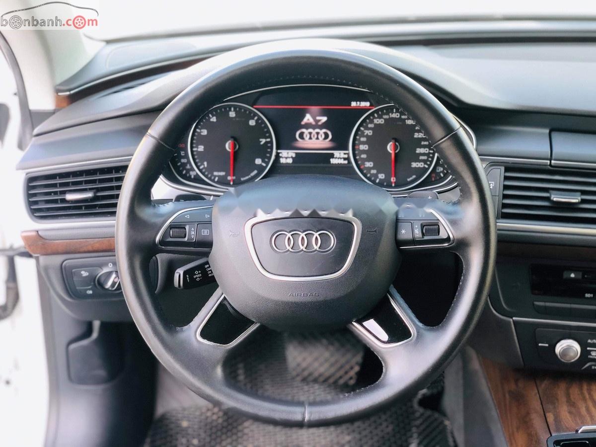 Audi A7 2014 - Chính chủ bán xe Audi A7 SX 2014, màu trắng, xe nhập