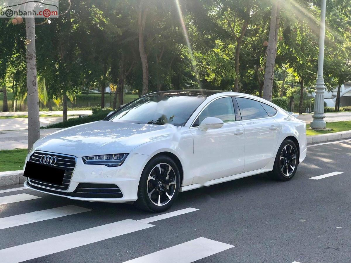 Audi A7 2014 - Chính chủ bán xe Audi A7 SX 2014, màu trắng, xe nhập