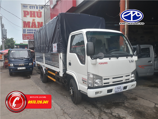 Isuzu 2019 - Xe tải Isuzu 3t49 thùng 4m4 giá rẻ bất ngờ