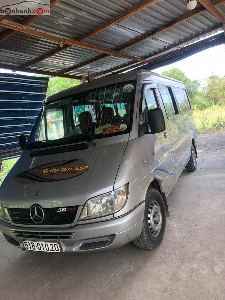 Mercedes-Benz Sprinter 2007 - Cần bán xe Mercedes 2007, màu bạc