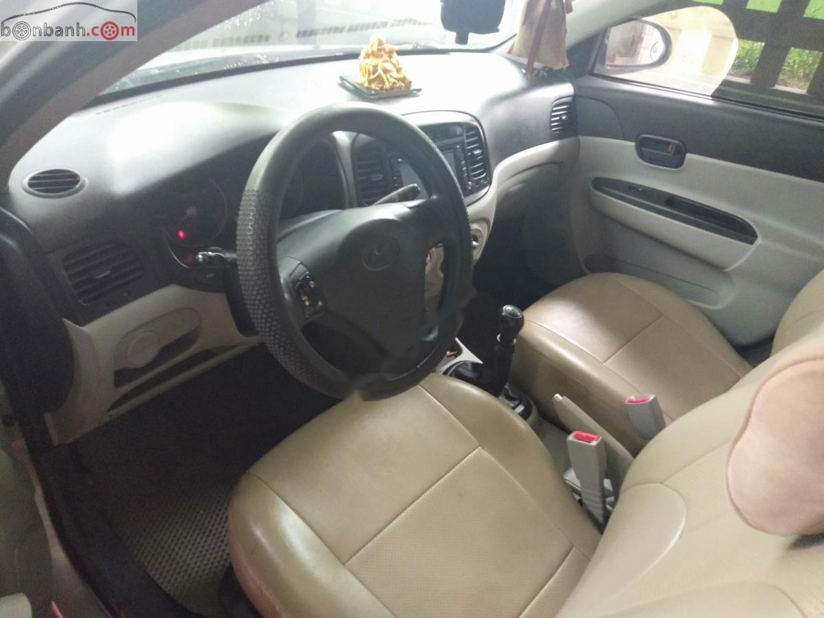 Hyundai Verna 1.4 MT 2008 - Cần bán xe Hyundai Verna 1.4 MT sản xuất 2008, màu bạc, nhập khẩu nguyên chiếc