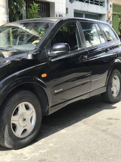 Ssangyong Kyron 2007 - Gia đình bán Ssangyong Kyron đời 2007, màu đen, xe nhập