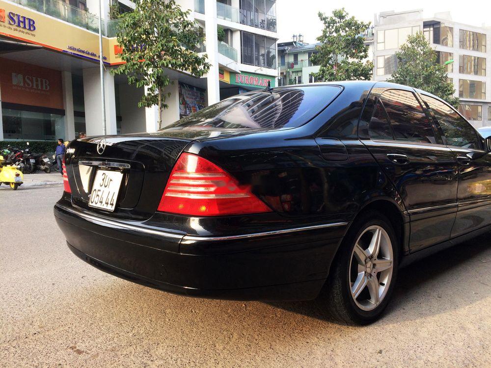 Mercedes-Benz S class  S350 2005 - Gia đình bán xe Mercedes S350 sản xuất năm 2005, màu đen, xe nhập