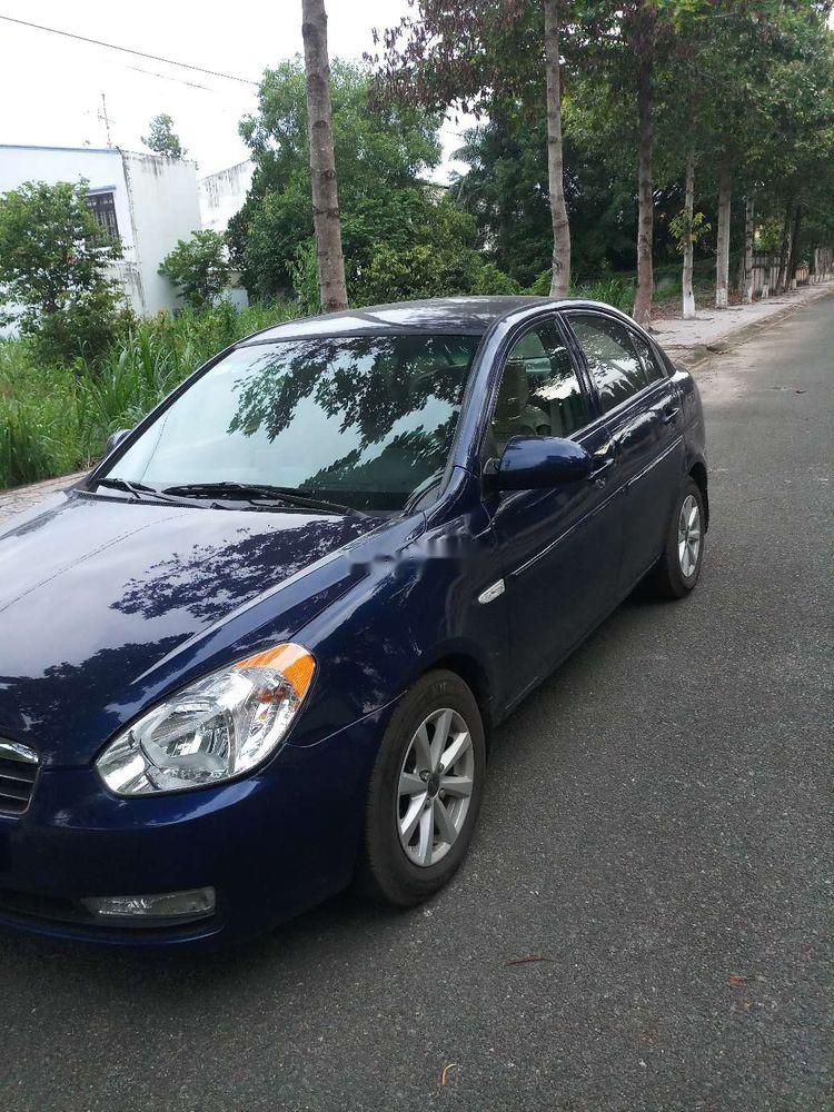 Hyundai Verna   2008 - Bán Hyundai Verna đời 2008, màu xanh lam, nhập khẩu Hàn Quốc