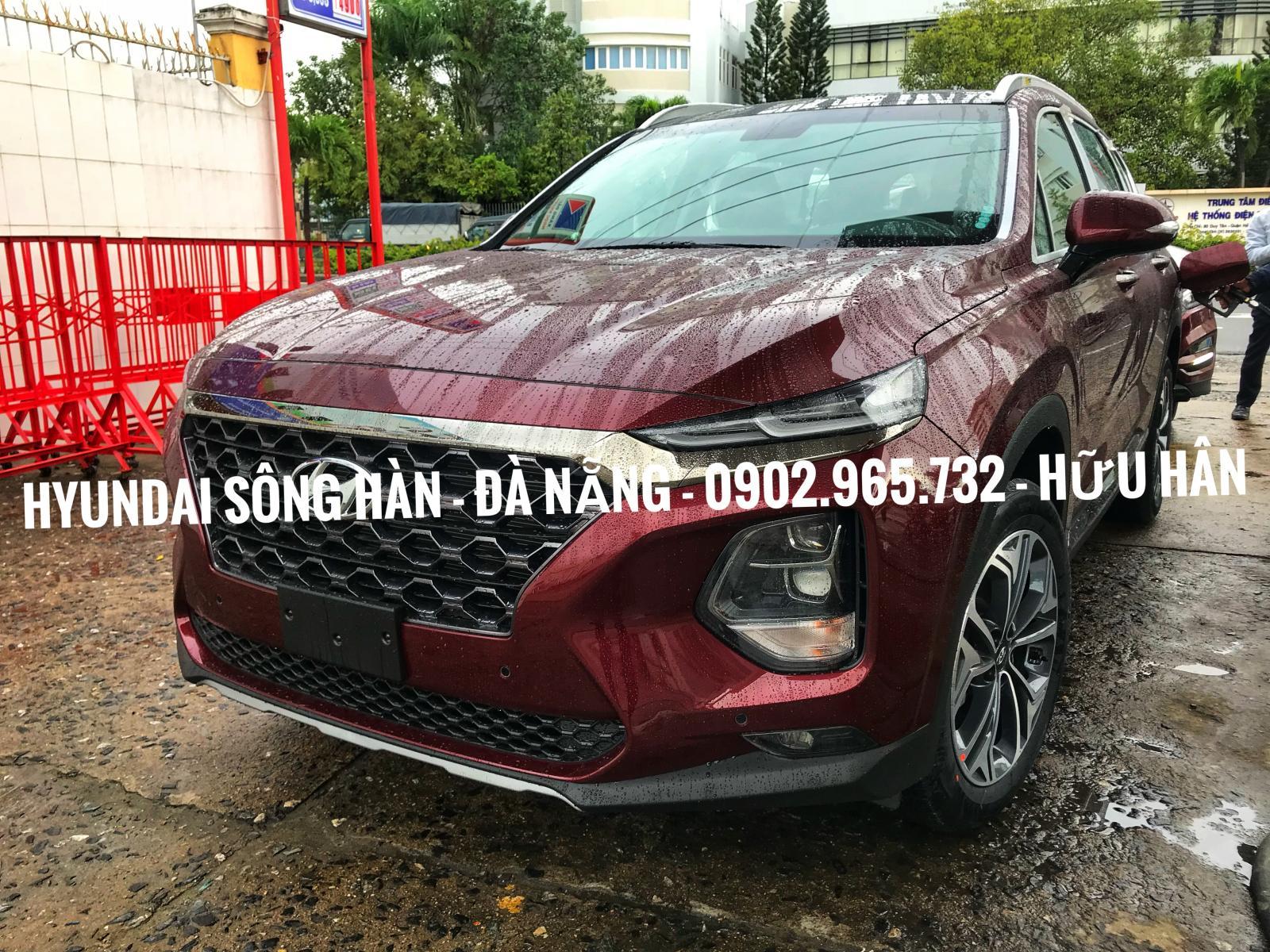 Hyundai Santa Fe 2019 - Bán xe Hyundai Santa Fe đời 2019, màu đỏ giá cạnh tranh