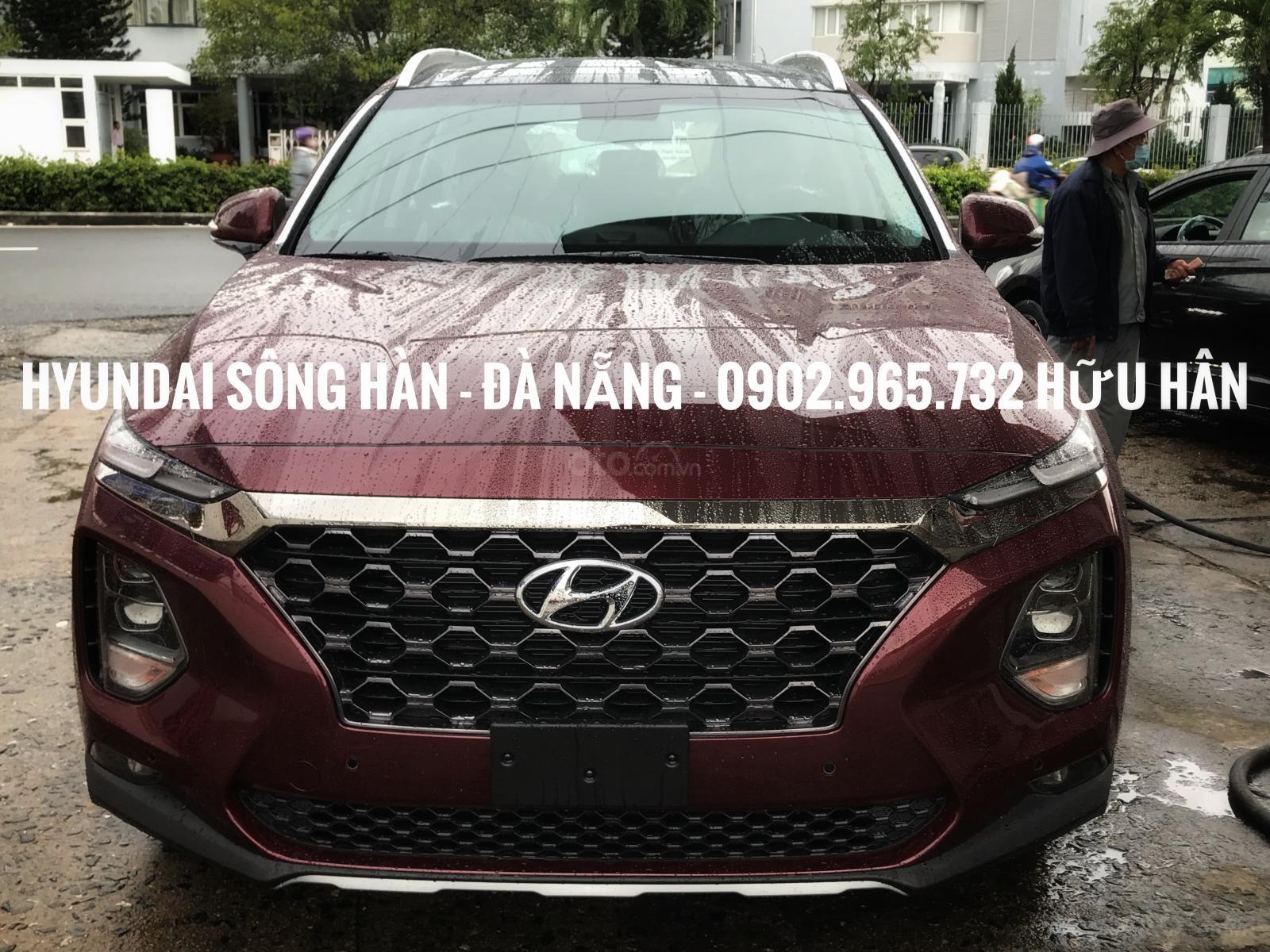 Hyundai Santa Fe 2019 - Bán xe Hyundai Santa Fe đời 2019, màu đỏ giá cạnh tranh