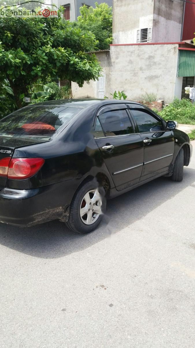 Toyota Corolla altis 2003 - Bán Toyota Corolla altis sản xuất 2003, màu đen, xe gia đình