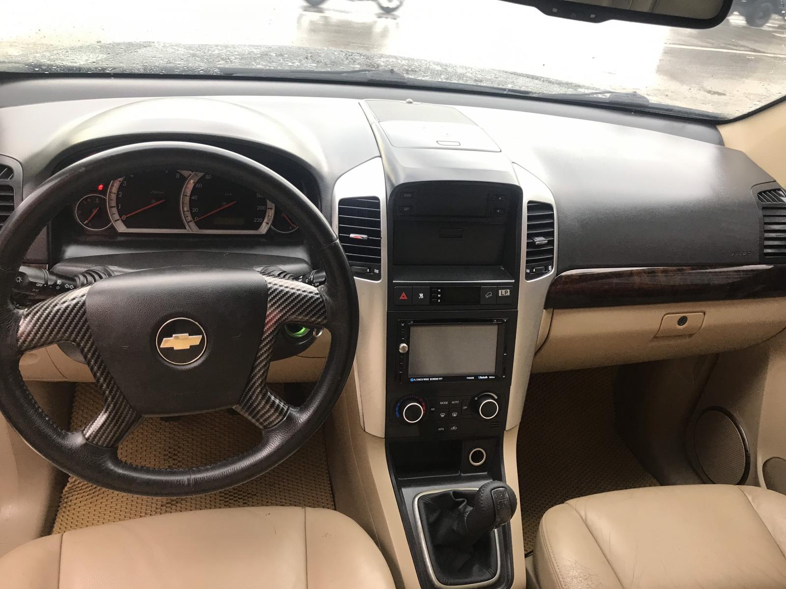 Chevrolet Captiva MT 2008 - Bán xe Chevrolet Captiva đời 2008, màu đen