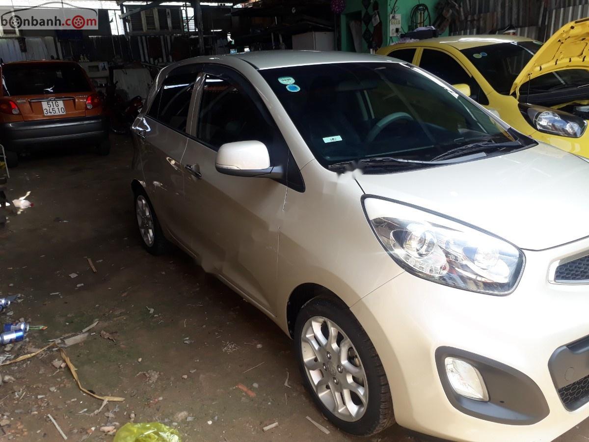 Kia Picanto 1.25 AT 2013 - Bán Kia Picanto 1.25 AT năm sản xuất 2013, màu bạc, số tự động