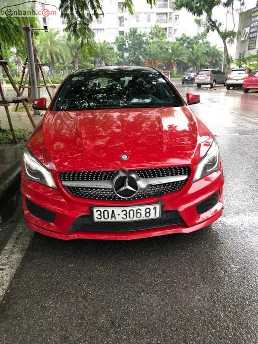 Mercedes-Benz CLA class 250 2014 - Cần bán Mercedes CLA250 năm 2014, màu đỏ, nhập khẩu