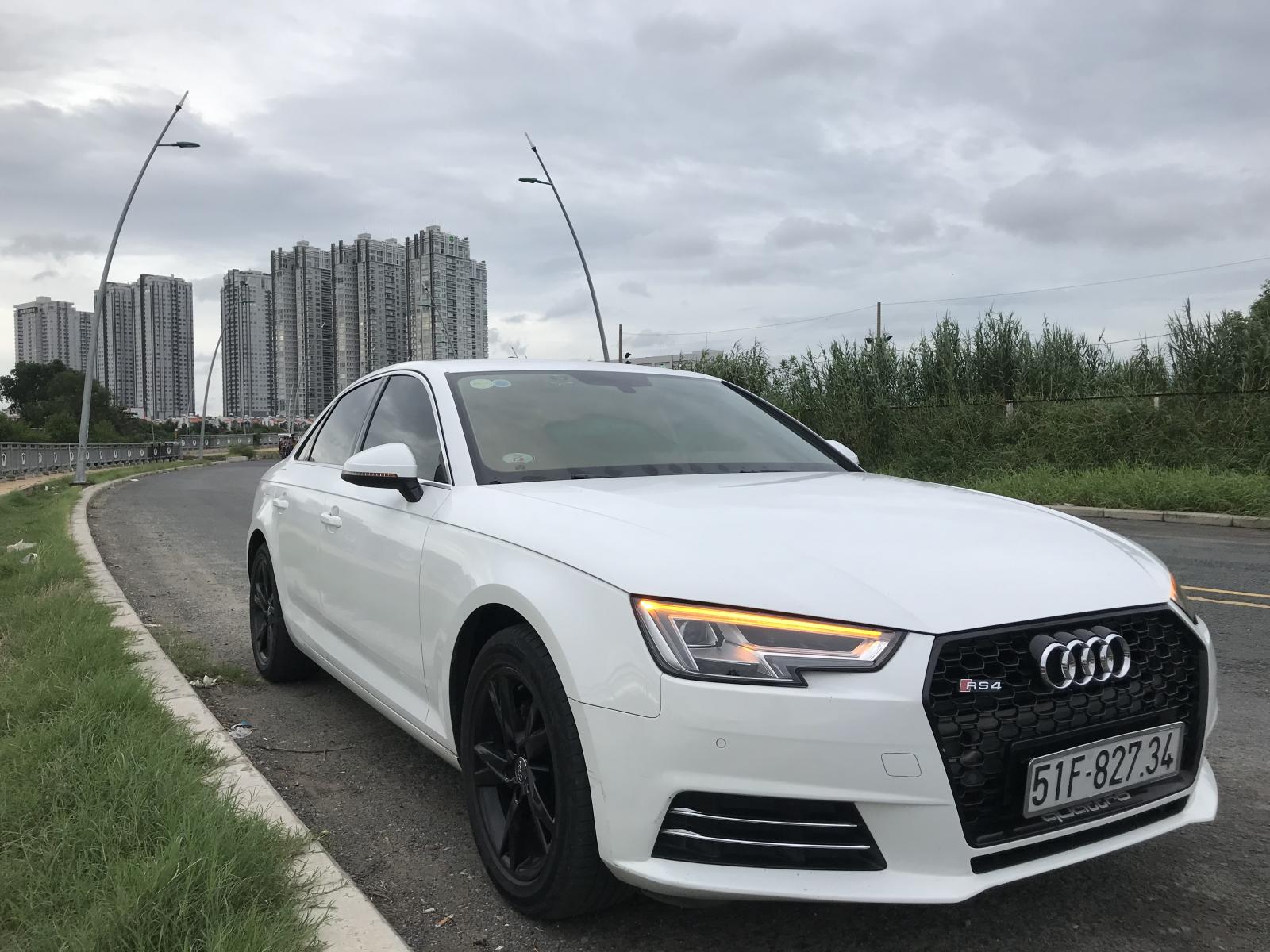 Audi A4 2.0 TFSI Ultra 2016 - Bán xe Audi A4 2.0 TFSI Ultra model 2017, màu trắng, nhập khẩu nguyên chiếc