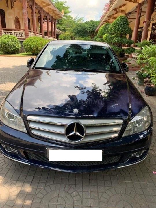 Mercedes-Benz C class C200 2008 - Bán ô tô Mercedes C200 - 2008, màu xanh đen, biển TP, 385 triệu