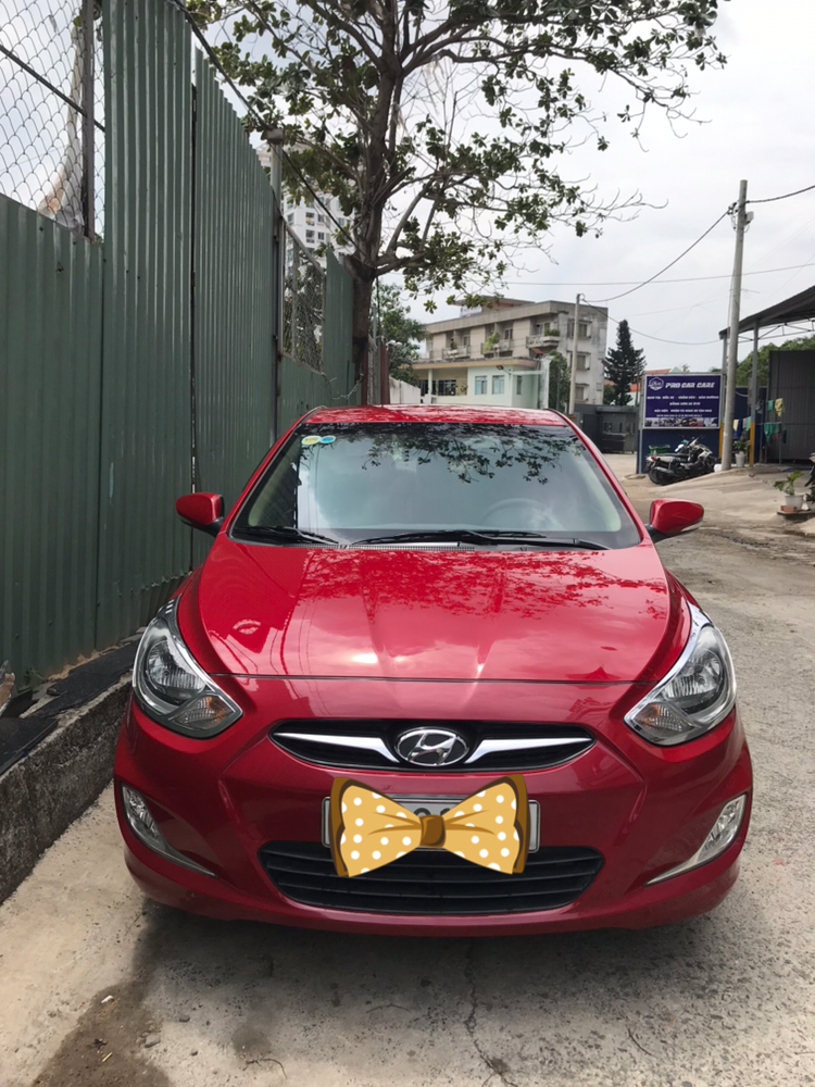 Hyundai Accent 1.4 MT 2012 - Bán xe Hyundai Accent 2012 1.4 MT nhập Korea