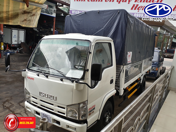 Isuzu 2019 - Bán xe tải Isuzu 3T49 thùng 4m4 giá siêu rẻ.