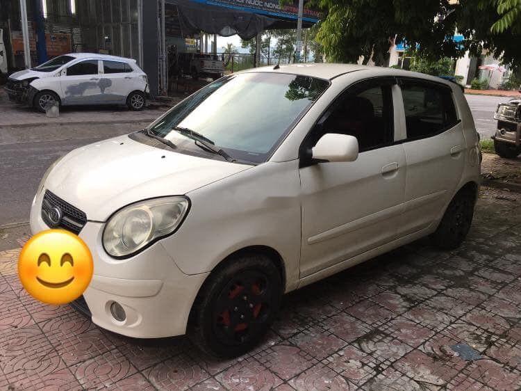 Kia Picanto    2008 - Bán Kia Picanto năm 2008, màu trắng, máy móc gầm bệ đẹp