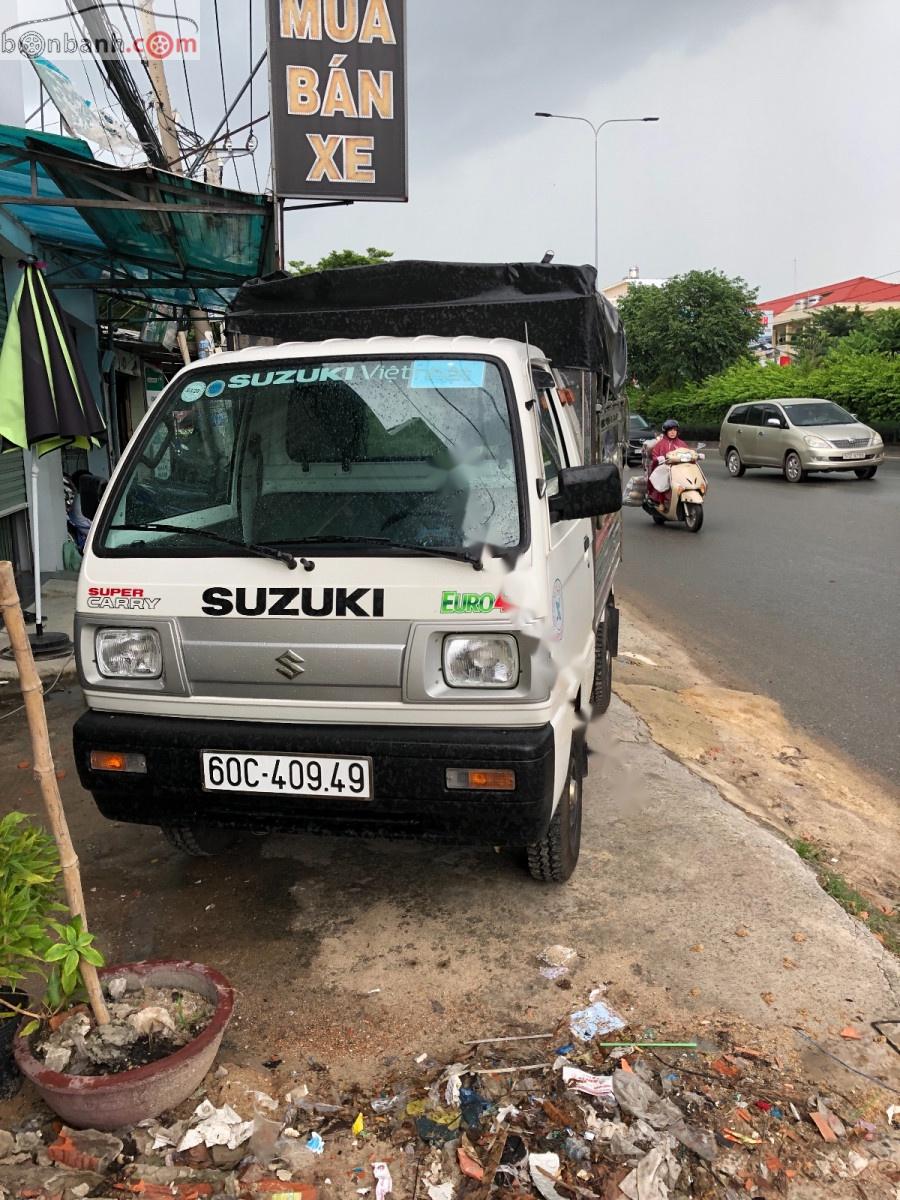 Suzuki Super Carry Truck 1.0 MT 2017 - Cần bán lại xe Suzuki Super Carry Truck 1.0 MT sản xuất năm 2017, màu trắng