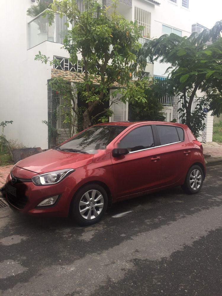 Hyundai i20   2013 - Bán Hyundai i20 sản xuất năm 2013, đăng ký cuối 2013, màu đỏ, nhập khẩu, 350 triệu