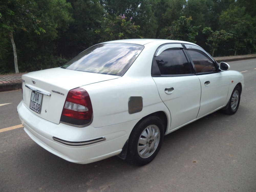 Daewoo Nubira 2003 - Bán ô tô Daewoo Nubira năm 2003, màu trắng ít sử dụng, 95tr