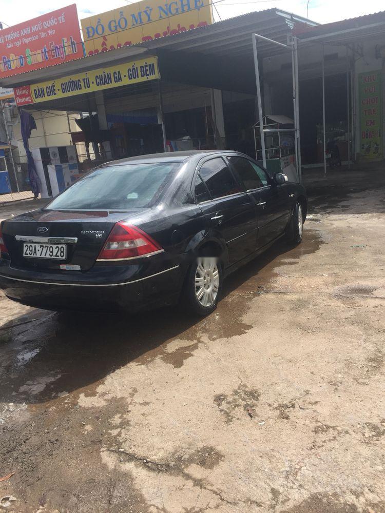 Ford Mondeo   2004 - Bán xe cũ Ford Mondeo năm 2004, màu đen