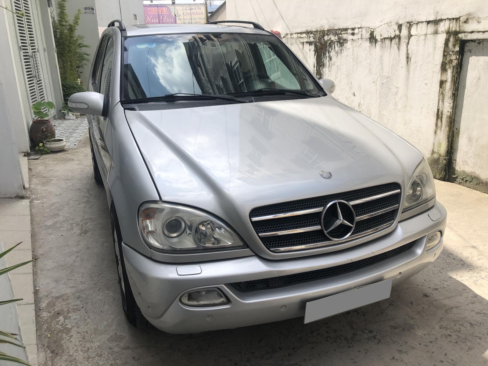 Mercedes-Benz ML Class 500 2003 - Bán Mercedes ML500 tự động 2003, ĐK 2006, màu bạc, xe chính chủ