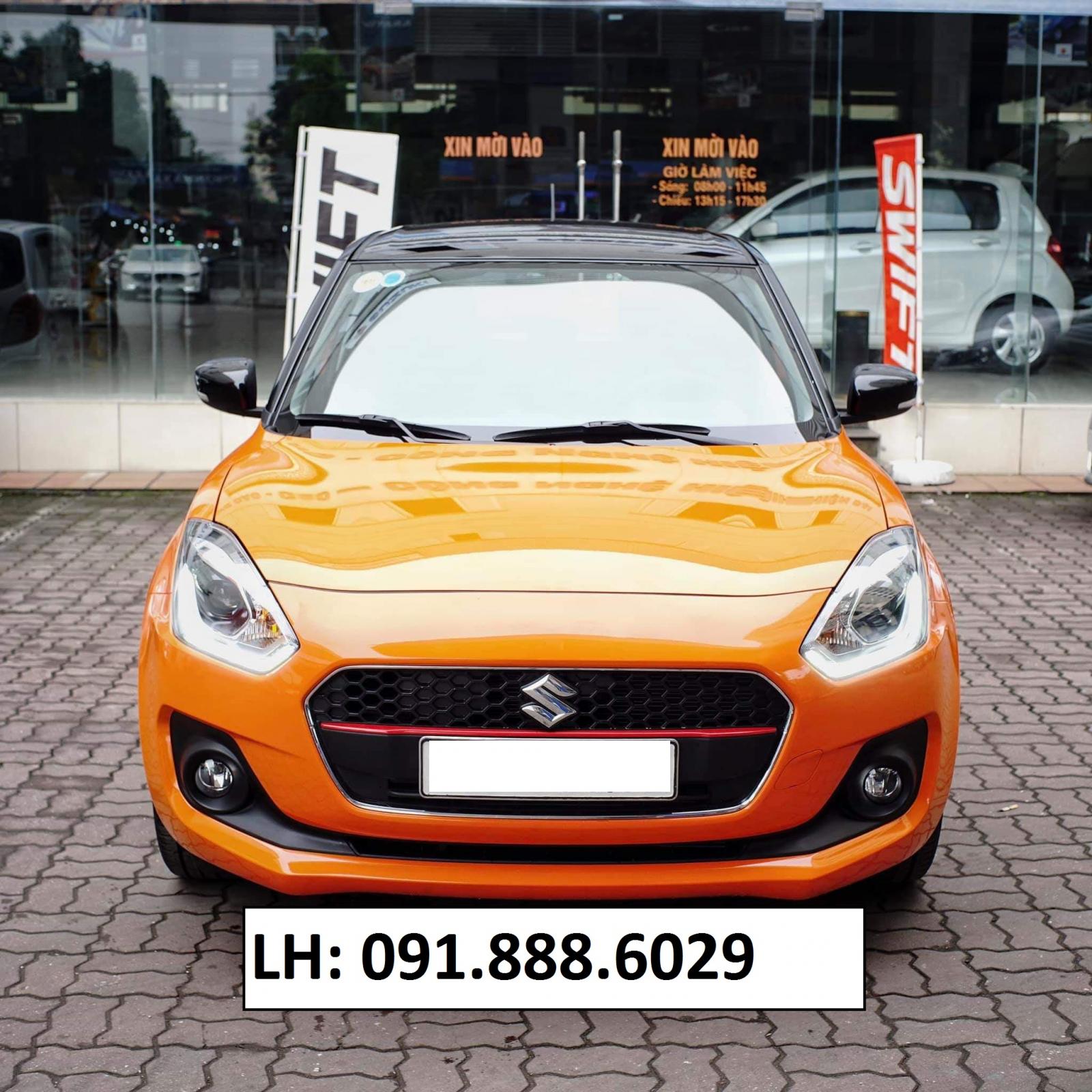 Suzuki Swift GLX 2020 - Bán ô tô Suzuki Swift GLX 2020, màu cam tại quảng ninh 