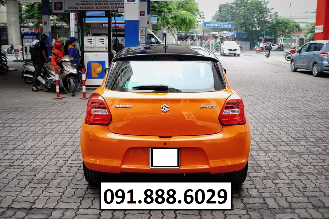 Suzuki Swift GLX 2020 - Bán ô tô Suzuki Swift GLX 2020, màu cam tại quảng ninh 