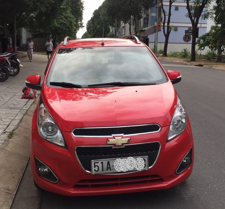 Chevrolet Spark 1.0 LTZ 2014 - Bán ô tô Chevrolet Spark 1.0 LTZ 2014, màu đỏ, bảo hiểm hai chiều, giá chỉ 235 triệu, bao sang tên