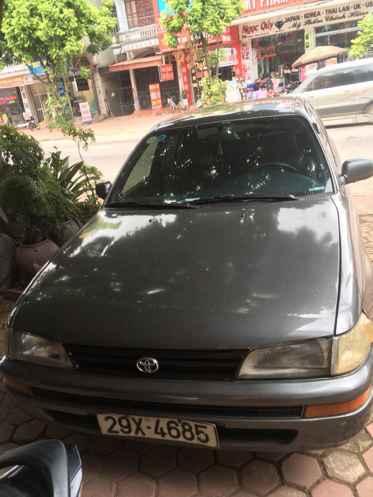 Toyota Corolla  1.6GLi  1995 - Bán Toyota Corolla 1.6GLi 1995, màu xám, xe nhập, 125tr