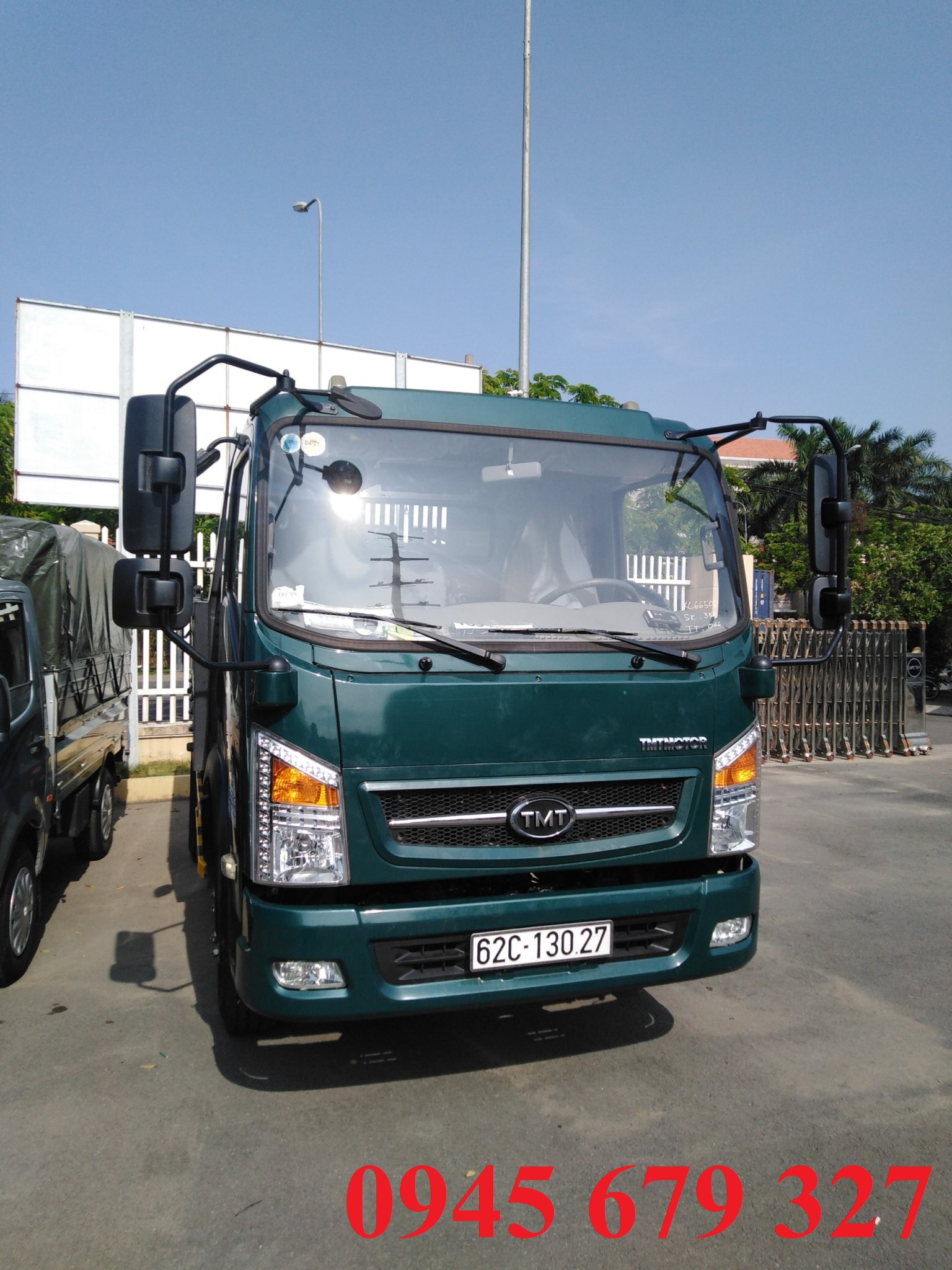 Fuso 2019 - Bán XE ben TMT 5T, màu xanh dưa