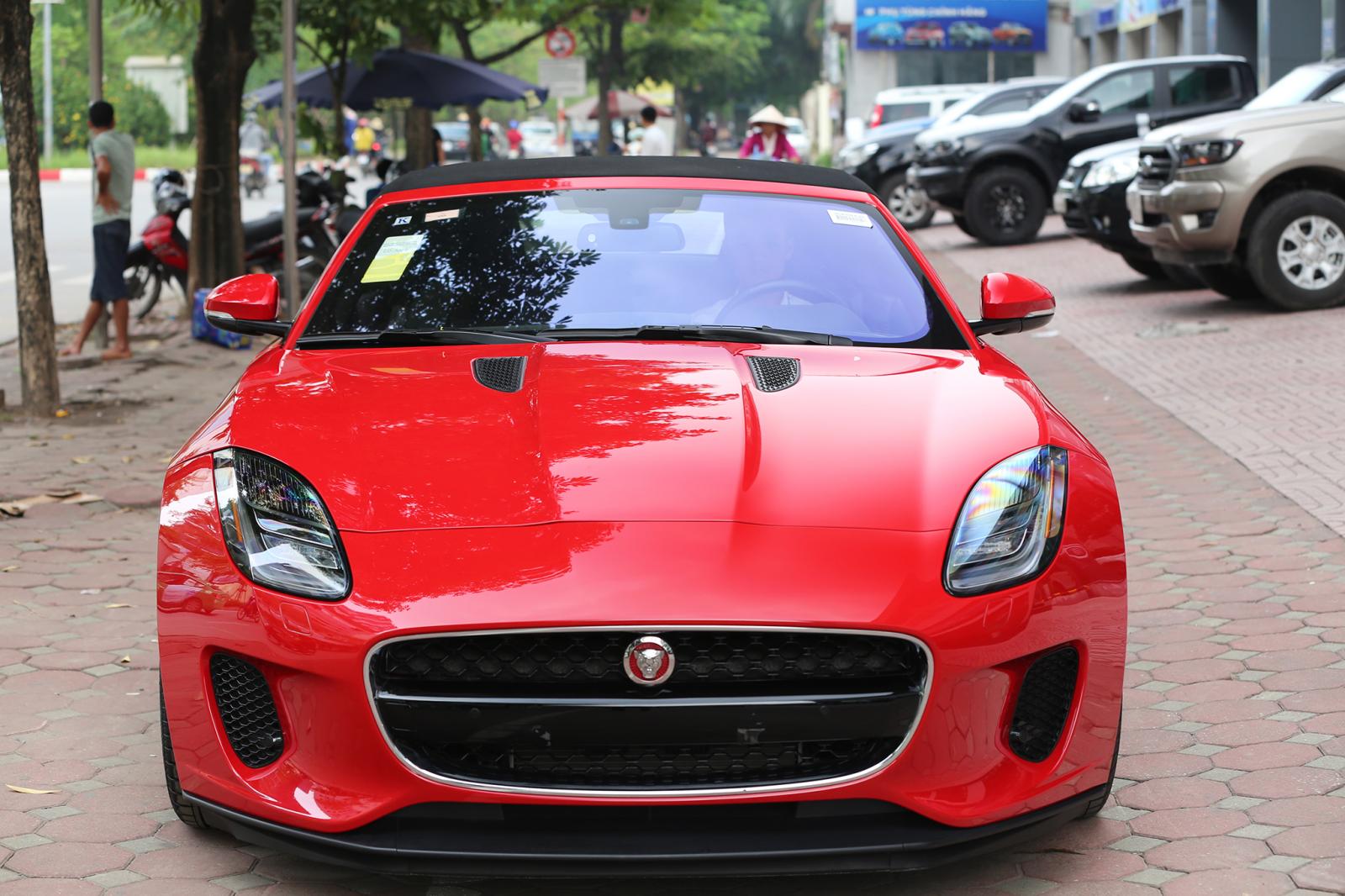 Jaguar F Type   3.0 2017 - Bán ô tô Jaguar F Type Convertible 3.0 2018, màu đỏ, nhập khẩu