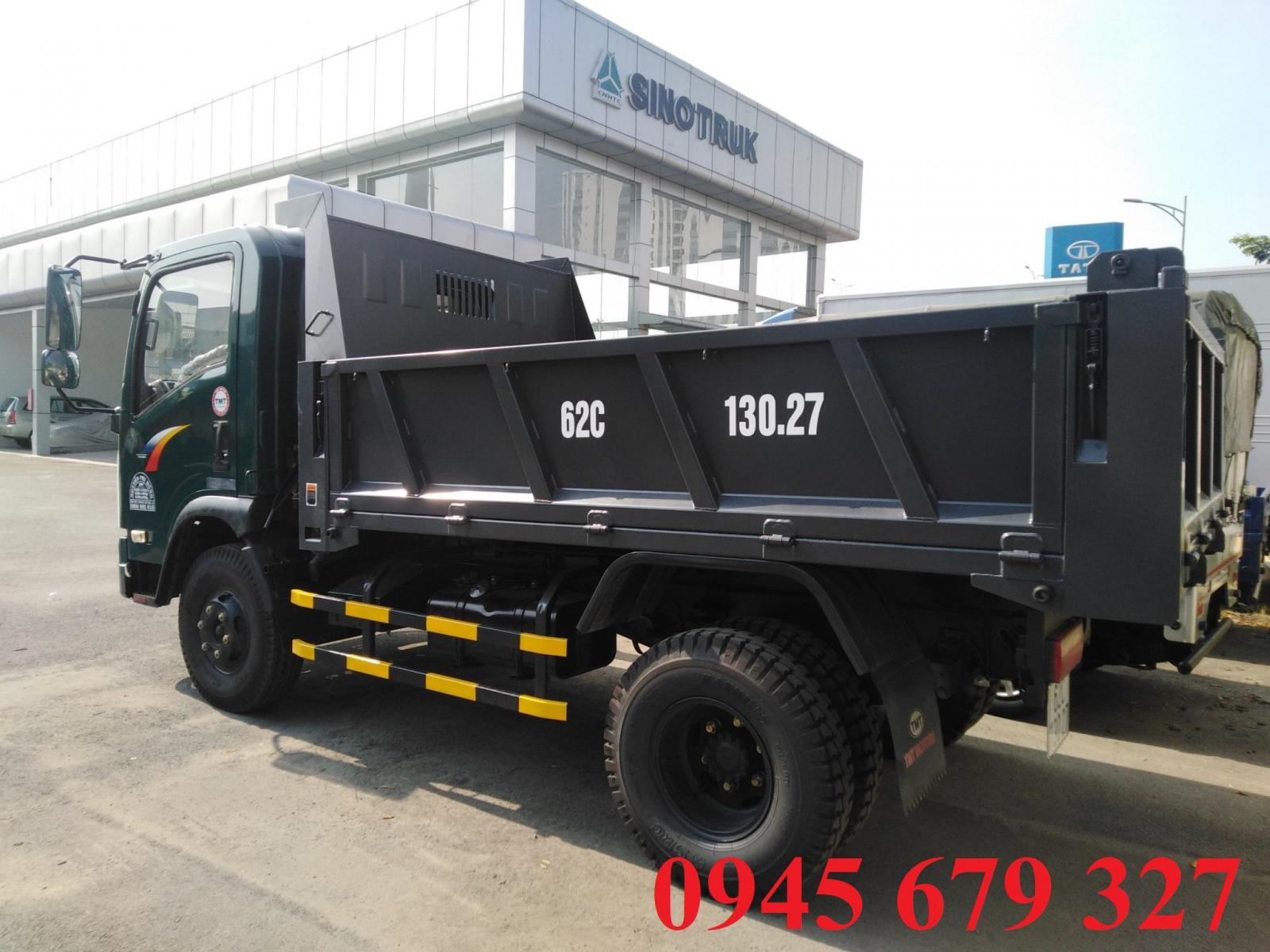 Fuso 2019 - Bán XE ben TMT 5T, màu xanh dưa