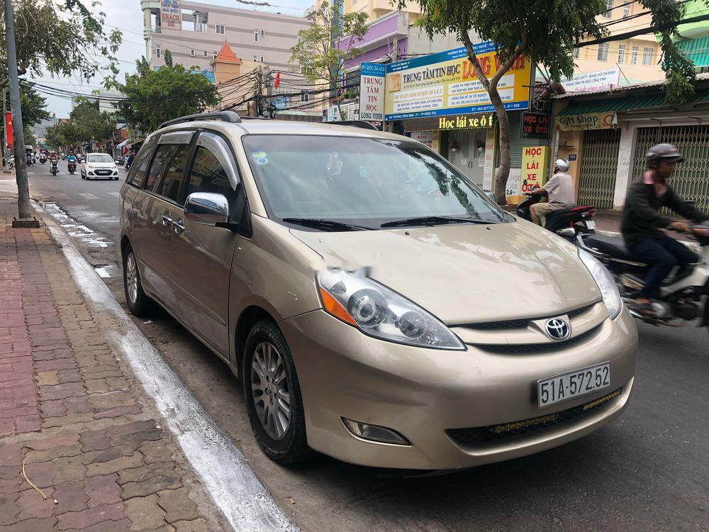 Toyota Sienna  LE   2008 - Bán Toyota Sienna LE đời 2008, màu vàng, xe nhập  