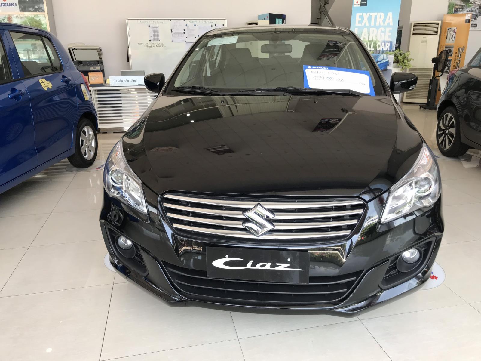 Suzuki Ciaz 2019 - Bán Suzuki Ciaz mới 100%, nhập khẩu, màu đen, giá 484 triệu đồng, liên hệ 0911935188