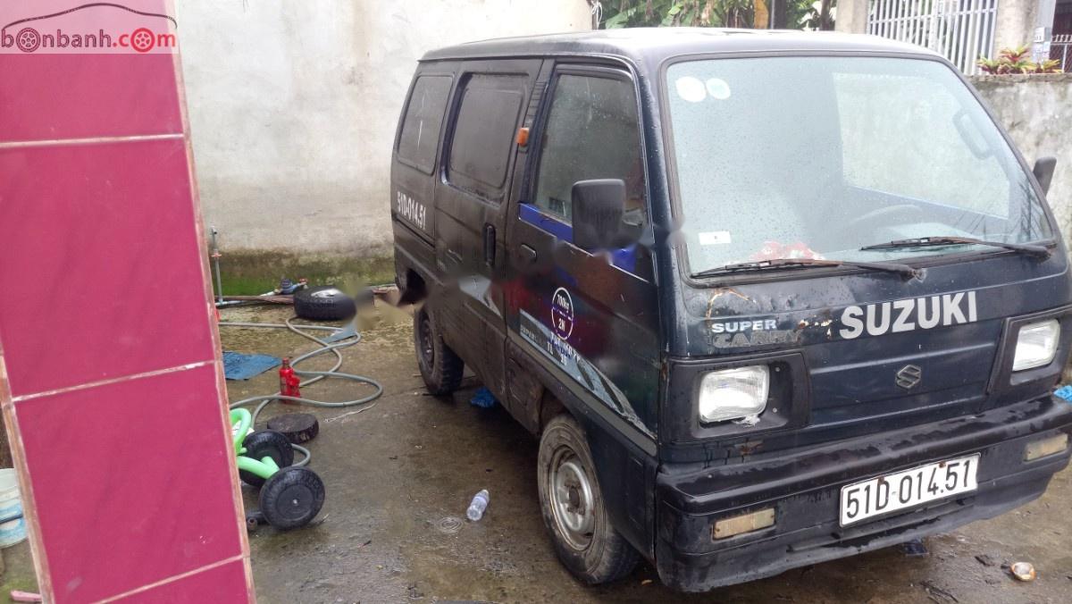 Suzuki Super Carry Van   1995 - Bán Suzuki Super Carry Van năm 1995, màu xanh lam, nhập khẩu nguyên chiếc, giá chỉ 27 triệu