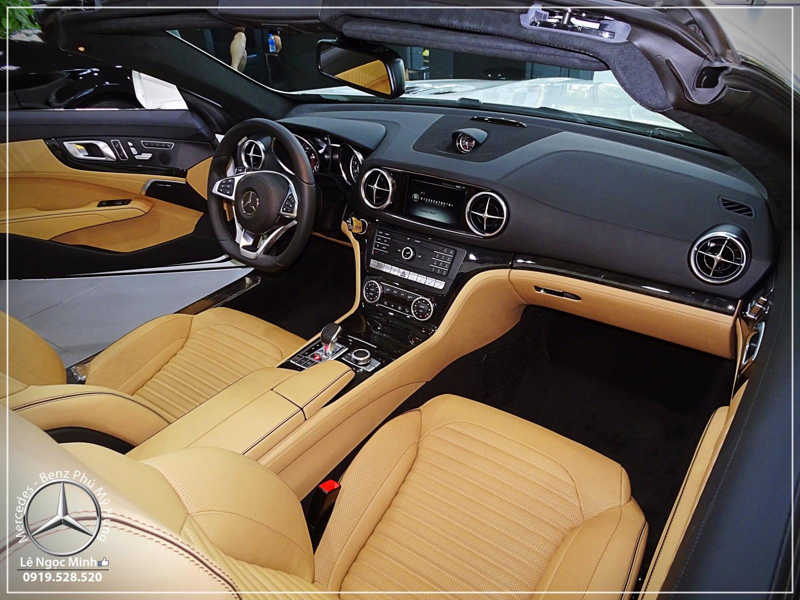 Mercedes-Benz SL class SL 400 2019 - Mercedes-Benz SL 400 model 2020 - Xe thể thao mui trần 2 cửa- LH Đặt xe: 0919 528 520 - hỗ trợ Bank 80%