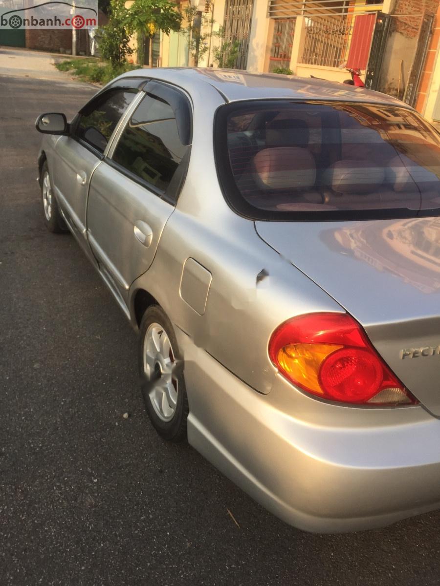 Kia Spectra AT 2003 - Bán xe Kia Spectra AT đời 2003, màu bạc