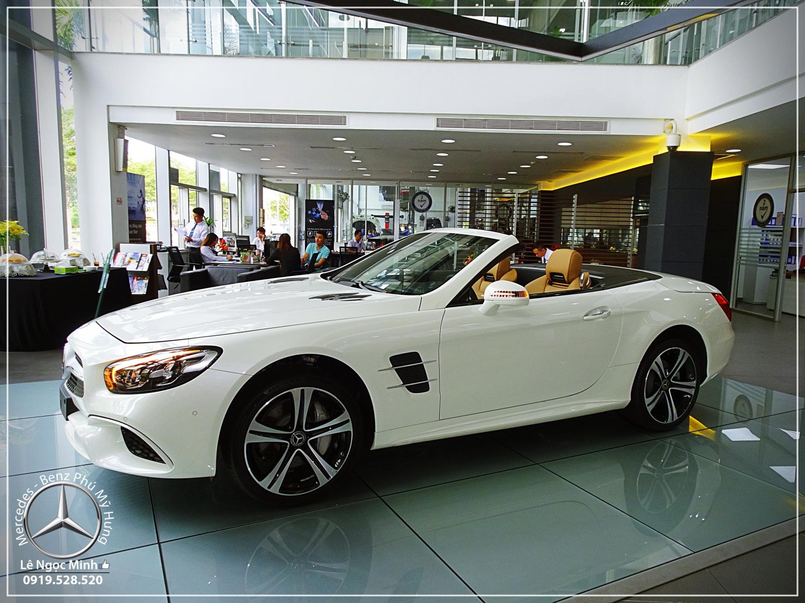 Mercedes-Benz SL class SL 400 2019 - Mercedes-Benz SL 400 model 2020 - Xe thể thao mui trần 2 cửa- LH Đặt xe: 0919 528 520 - hỗ trợ Bank 80%