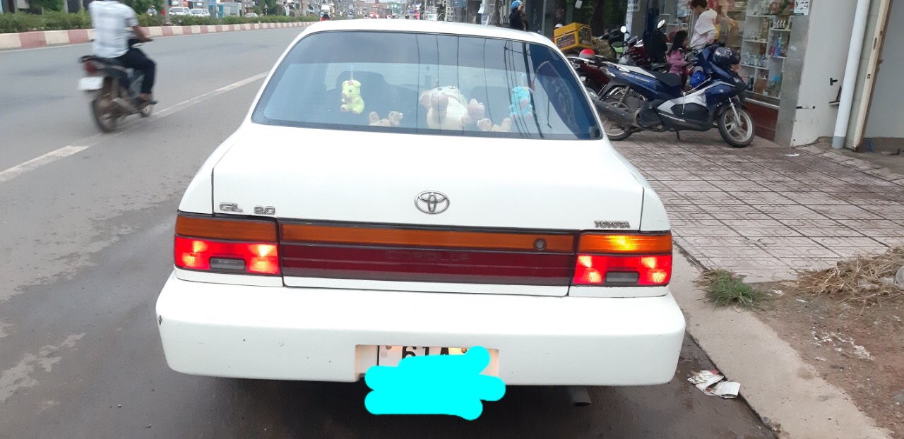 Toyota Corolla GL 1993 - Bán Toyota Corolla GL năm 1993, màu trắng, nhập khẩu nguyên chiếc