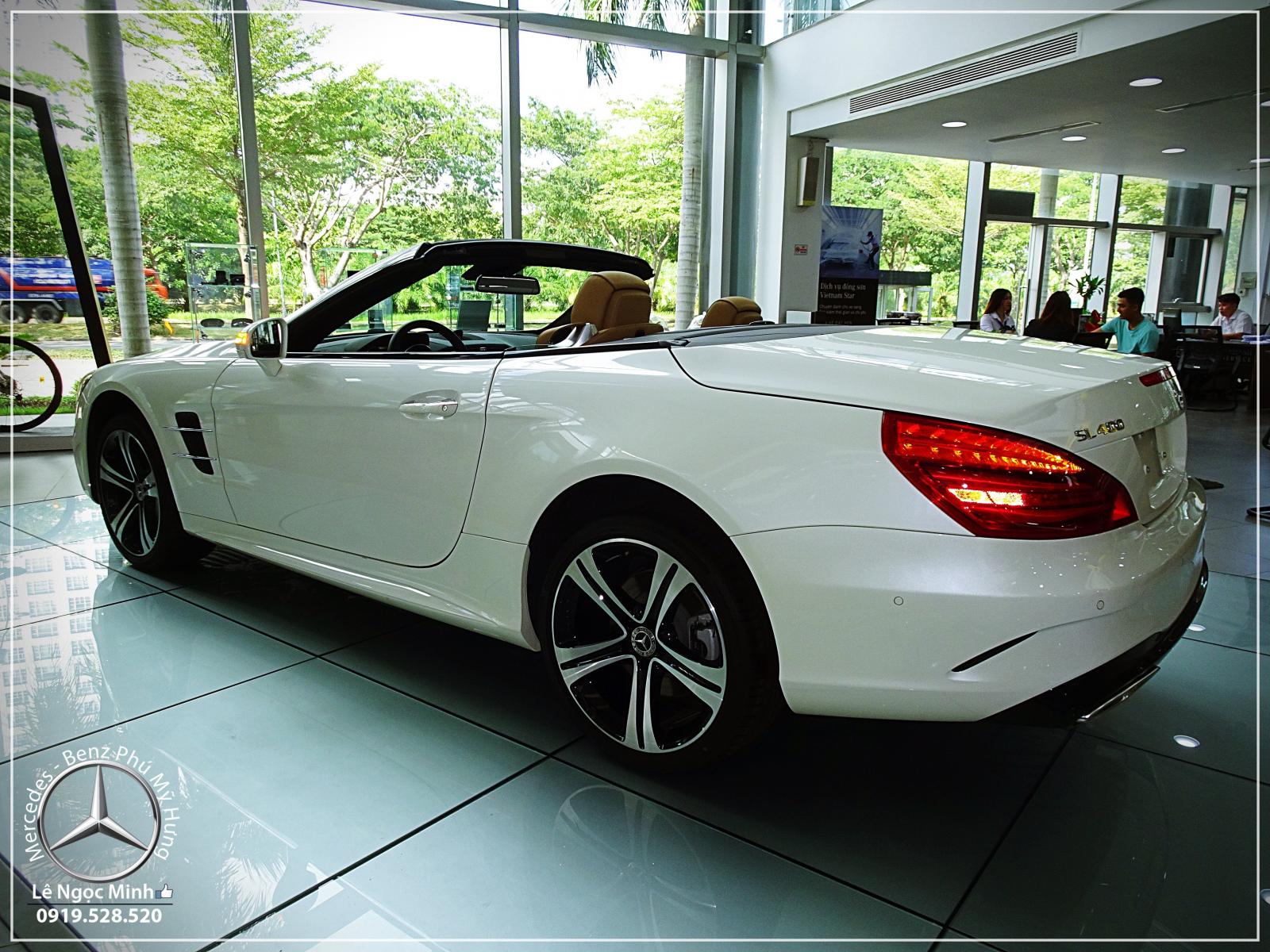 Mercedes-Benz SL class SL 400 2019 - Mercedes-Benz SL 400 model 2020 - Xe thể thao mui trần 2 cửa- LH Đặt xe: 0919 528 520 - hỗ trợ Bank 80%