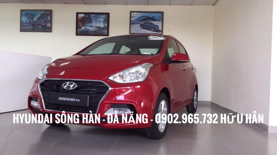 Hyundai Grand i10 2019 - Bán xe Grand i10 tại Đà Nẵng - giá cạnh tranh - giao xe ngay - Lh: Hữu Hân 0902 965 732