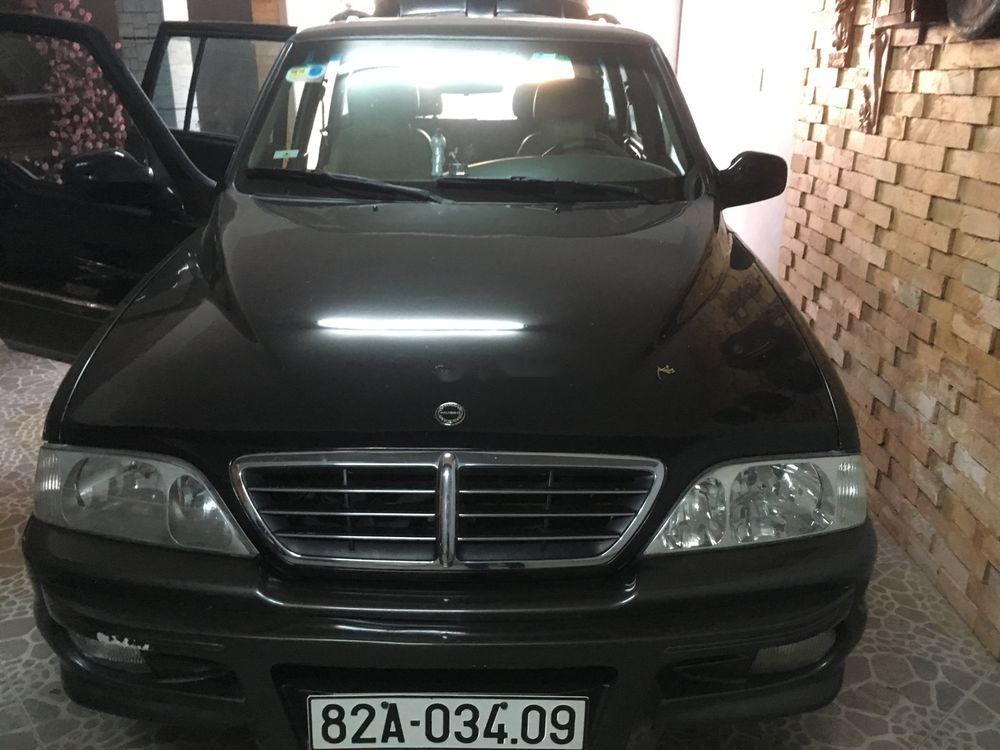 Ssangyong Musso 2004 - Bán lại xe Ssangyong Musso đời 2004, màu đen, nhập khẩu