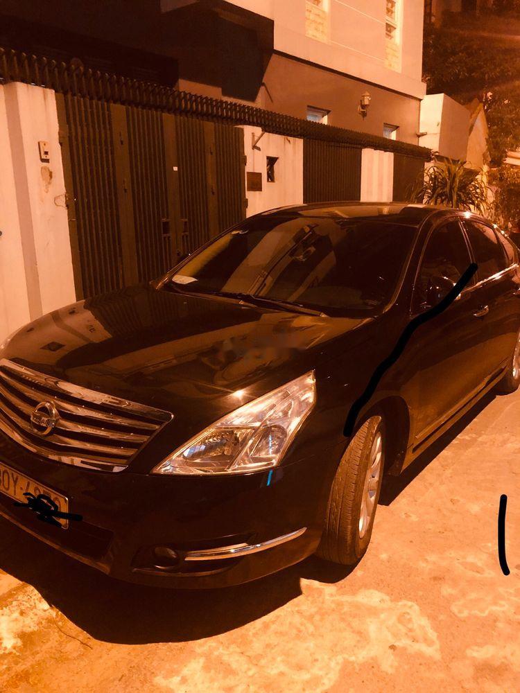 Nissan Teana 2010 - Cần bán gấp Nissan Teana năm sản xuất 2010, màu đen, 480 triệu