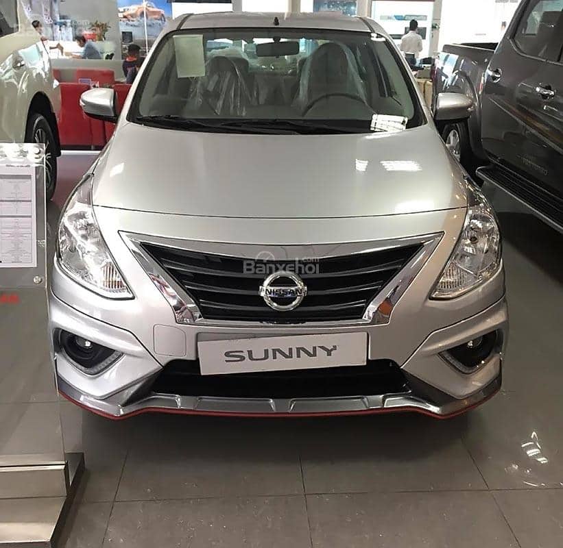 Nissan Sunny XV 2019 - Bán Nissan Sunny XV đời 2019, màu bạc, tự động, bản cao cấp nhất, hỗ trợ vay 80% lãi thấp