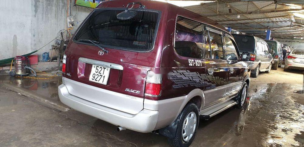 Toyota Zace   2002 - Bán xe Toyota Zace sản xuất năm 2002, màu đỏ, giá tốt