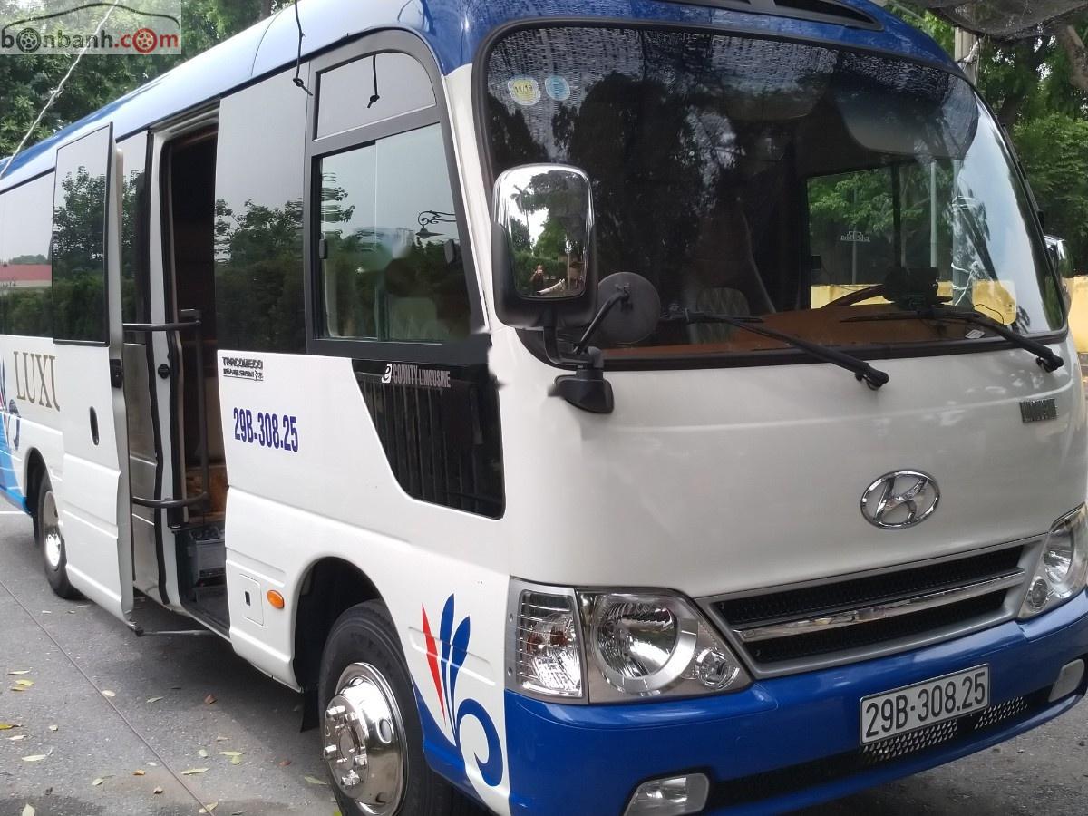 Hyundai County Tracomeco Limo   2015 - Cần bán Hyundai County Tracomeco Limo đời 2015, hai màu, xe nhập