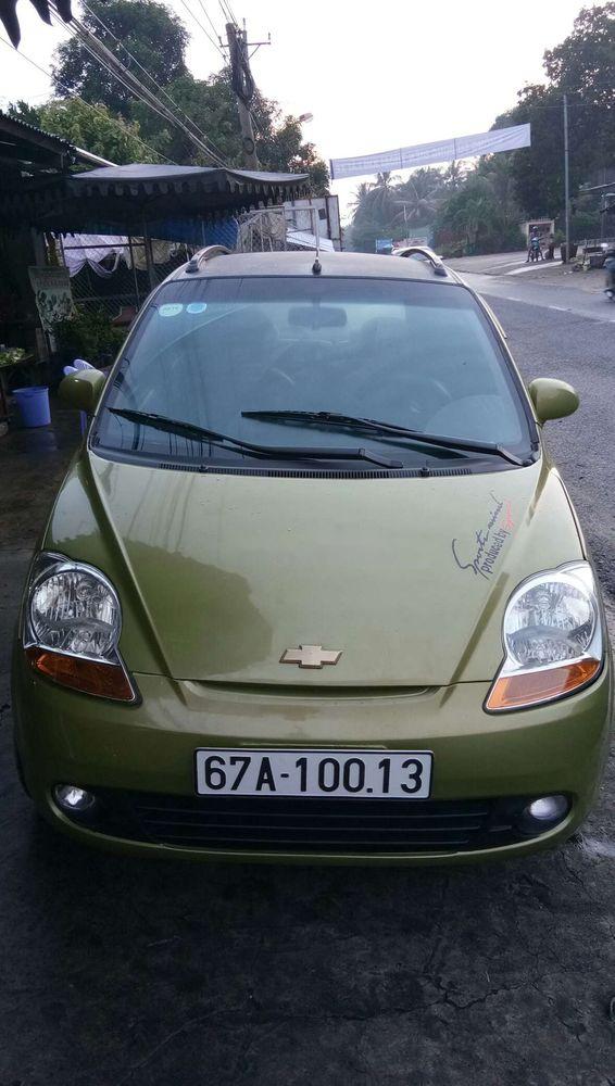 Chevrolet Spark   2008 - Bán xe Chevrolet Spark sản xuất năm 2008, màu xanh lục